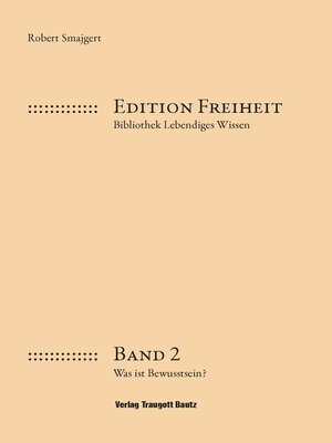 cover image of Was ist Bewusstsein?